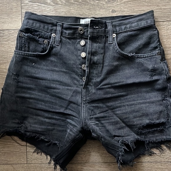 Agolde Riley Shorts - Picture 3 of 5